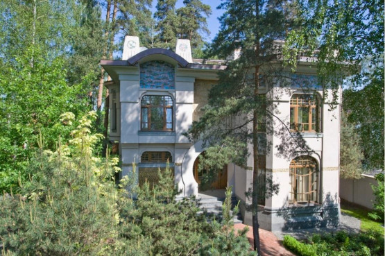 Дом в стиле «Модерн» в исторически известном селе Салтыковка - 465.7м2